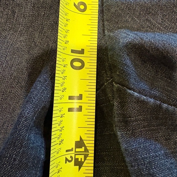 Kim Rogers Chino Jeans Womens Size 12 Blue Denim Straight Stretch - Picture 9 of 12